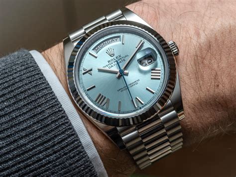 rolex day date platinum president price|rolex day date president 41mm.